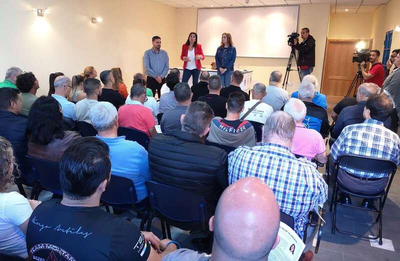 Una amplia representación de clubes deportivos respondió a la convocatoria de NC (Foto TA)